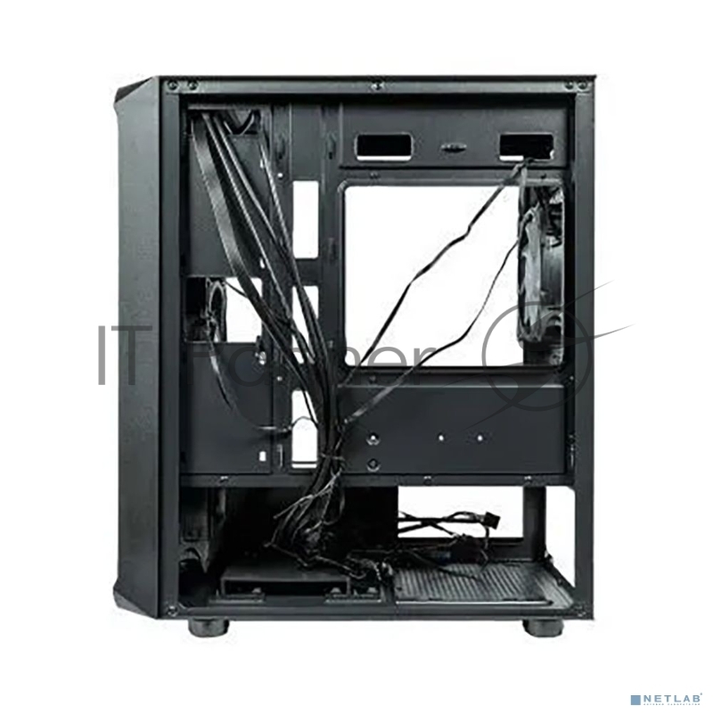 Корпус Minitower mATX Eurocase 00-01003411 M205 4ARGB черный без БП закаленное стекло USB 3.0