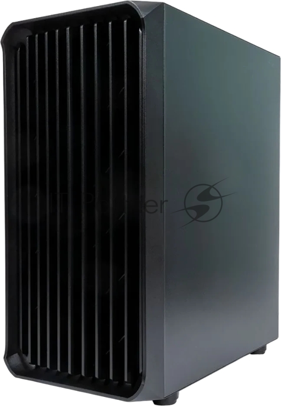 Корпус Minitower mATX Eurocase 00-01003411 M205 4ARGB черный без БП закаленное стекло USB 3.0