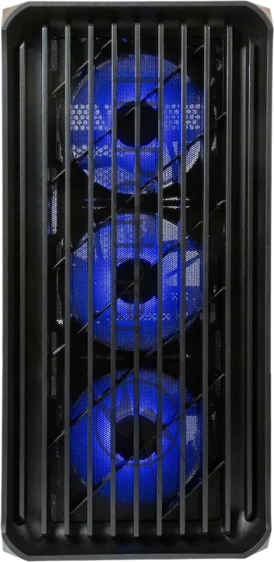 Корпус Minitower mATX Eurocase 00-01003411 M205 4ARGB черный без БП закаленное стекло USB 3.0