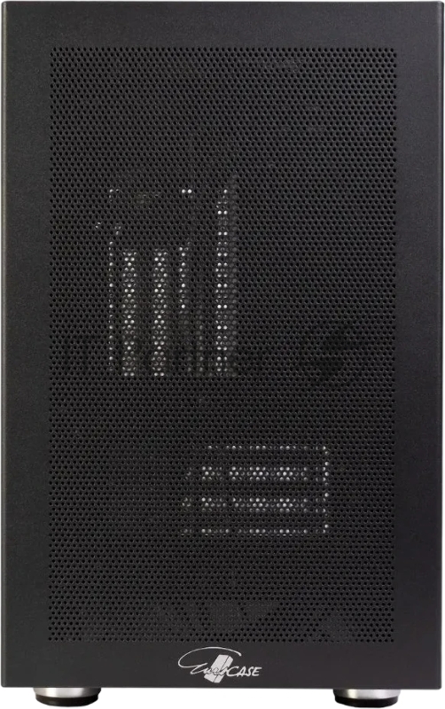 Корпус Midtower mATX Eurocase 00-01064257 MI05 черный без БП закаленное стекло USB 3.0