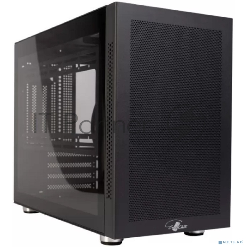 Корпус Midtower mATX Eurocase 00-01064257 MI05 черный без БП закаленное стекло USB 3.0