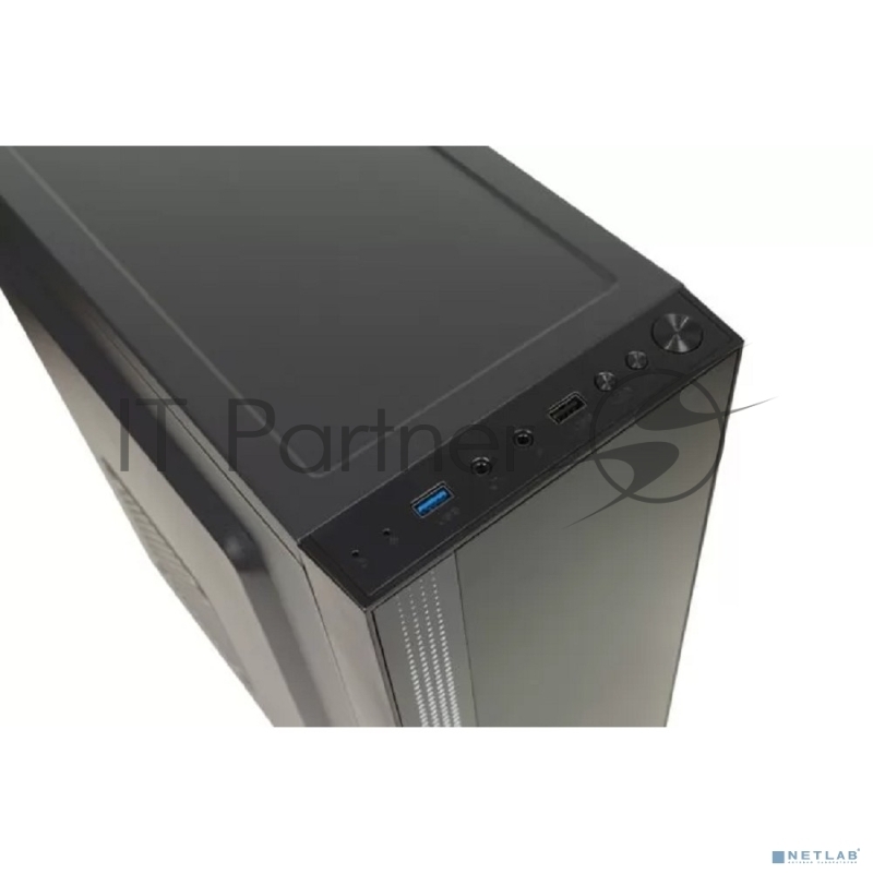 Корпус Midtower Filum 00-00866547 ATX S17 черный, без БП, RGB strip, USB 3.0/2.0