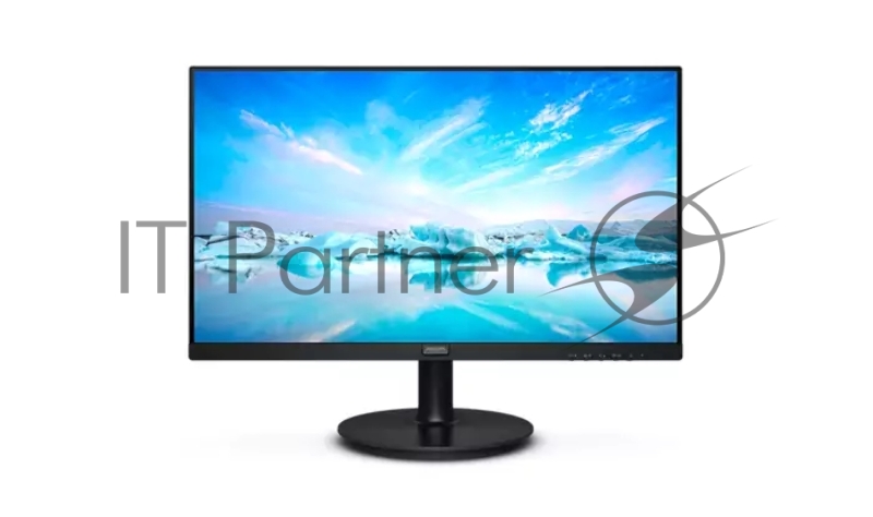 Монитор 23,8 Philips 241V8LAB 1920x1080, WLED, 16:9, VA, 250cd, 3000:1, MID, 4ms, 178/178, VGA, HDMI, 100Hz, Speakers, Tilt, Внутр, VESA, Black, 3y