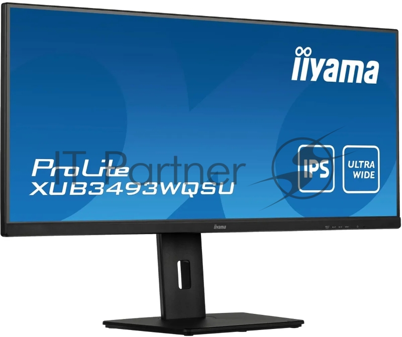 Монитор Iiyama 34 ProLite XUB3493WQSU-B5 черный IPS LED 21:9 HDMI M/M матовая HAS Piv 400cd 178гр/178гр 3440x1440 75Hz FreeSync DP UW USB 9.4кг