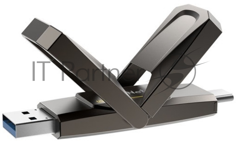 Флеш диск Netac US5 1TB USB3.2+TypeC Solid State Flash Drive, up to 550MB/500MB/s