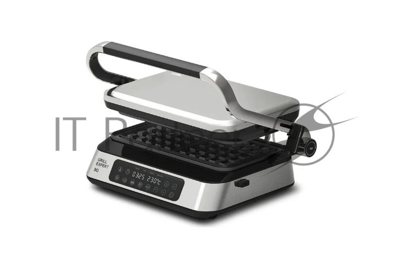 Электрический гриль BQ GR3000 Metallic Gray. Мощность:2000 Вт