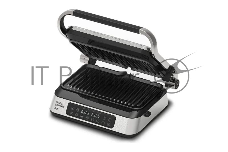 Электрический гриль BQ GR3000 Metallic Gray. Мощность:2000 Вт