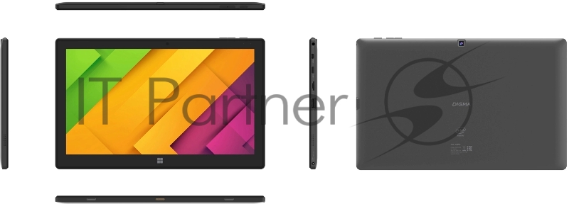 Планшет Digma EVE 1495E N4120 4C/8Gb/256Gb/11.6 черный.