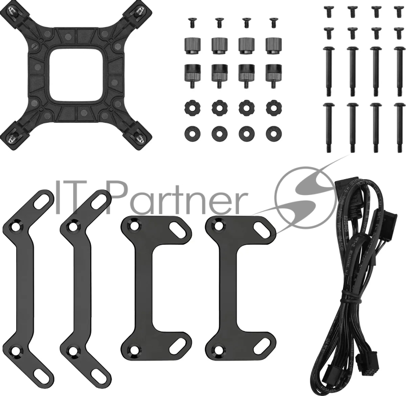 Система водяного охлаждения Deepcool LT240 ARGB Soc-AM5/AM4/1151/1200/1700 черный 4-pin 38.71dB Al 1504gr Ret (R-LT240-BKAMNC-G-1)