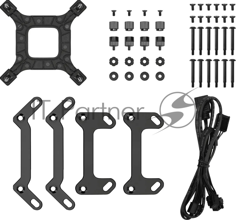 Система водяного охлаждения Deepcool LT360 ARGB Soc-AM5/AM4/1151/1200/1700 черный 4-pin 38.71dB Al 1856gr Ret (R-LT360-BKAMNC-G-1)