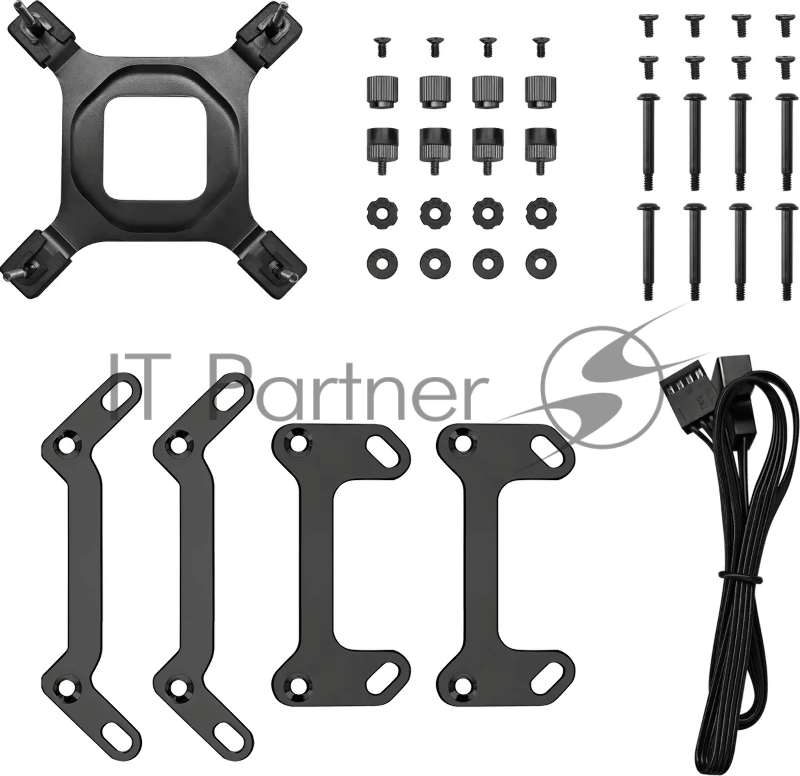 Система водяного охлаждения Deepcool Mystique 240 ARGB Soc-AM5/AM4/1151/1200/1700 черный 4-pin 36.49dB Al LCD 1543gr Ret (R-LX550-BKADSNC-G-1)