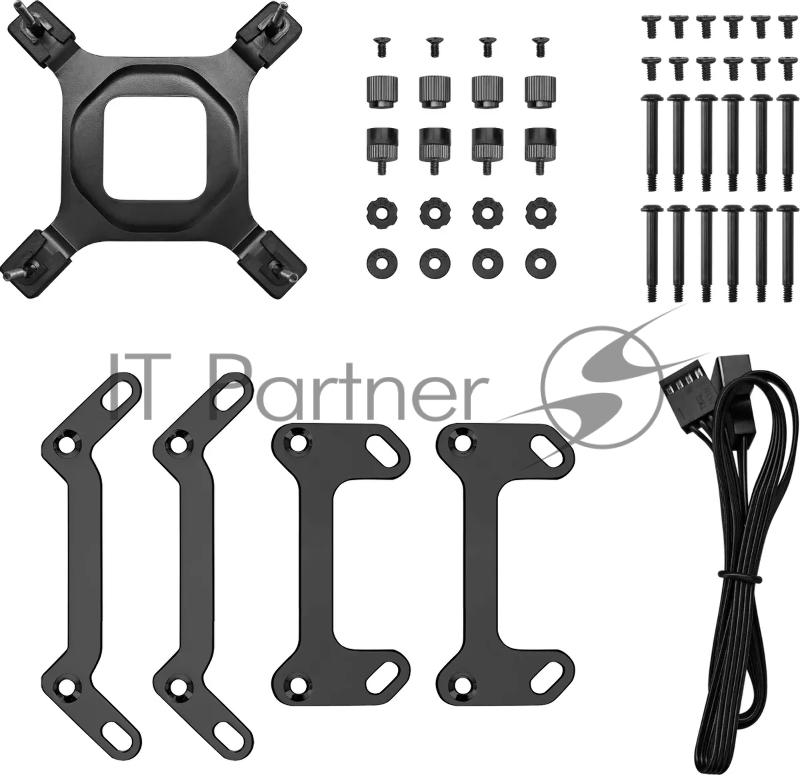Система водяного охлаждения Deepcool Mystique 360 ARGB Soc-AM5/AM4/1151/1200/1700 черный 4-pin 36.49dB Al LCD 1847gr Ret (R-LX750-BKADSNC-G-1)