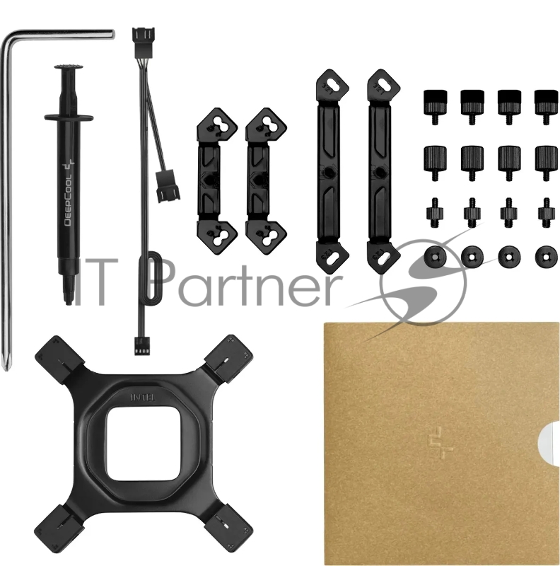 Устройство охлаждения(кулер) Deepcool AK620 Digital Pro ARGB Soc-AM5/AM4/1151/1200/2066/1700 черный 4-pin 25dB Al+Cu LCD 260W 1491gr Ret (R-AK620-BKAPMN-G)