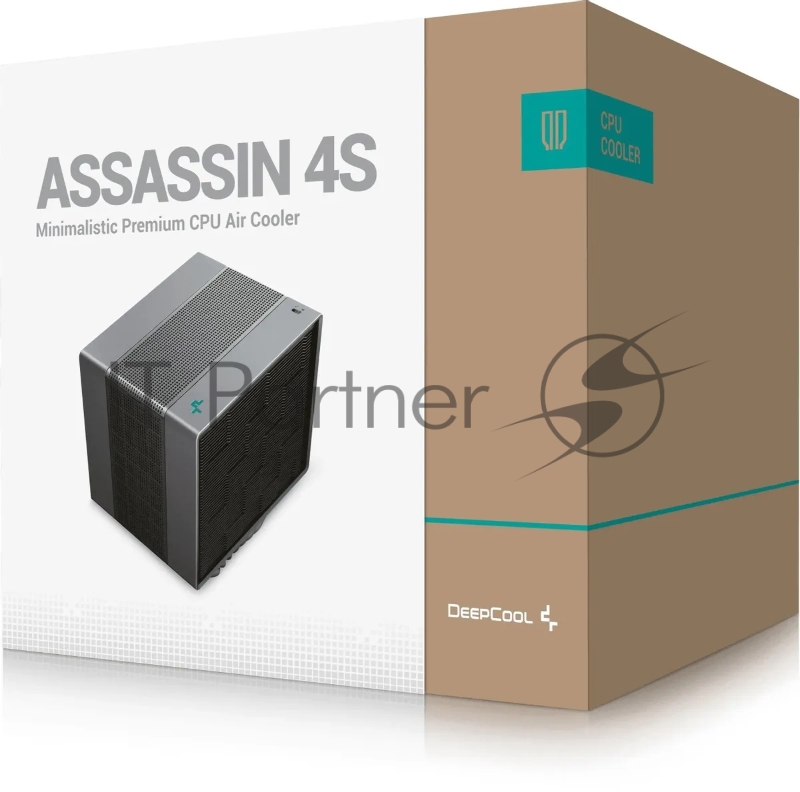 Устройство охлаждения(кулер) Deepcool Assassin 4S Soc-AM5/AM4/1151/1200/2066/1700 черный 4-pin 22.6-29.3dB Al+Cu 250W 1380gr Ret (R-ASN4S-BKGPMN-G)
