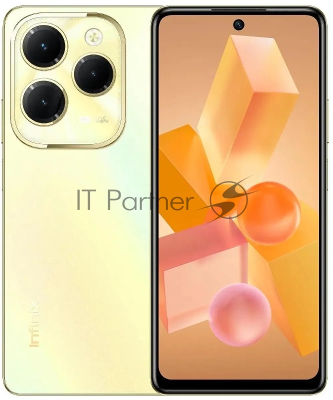 Смартфон Infinix X6836 Hot 40 128Gb 8Gb золотистый
