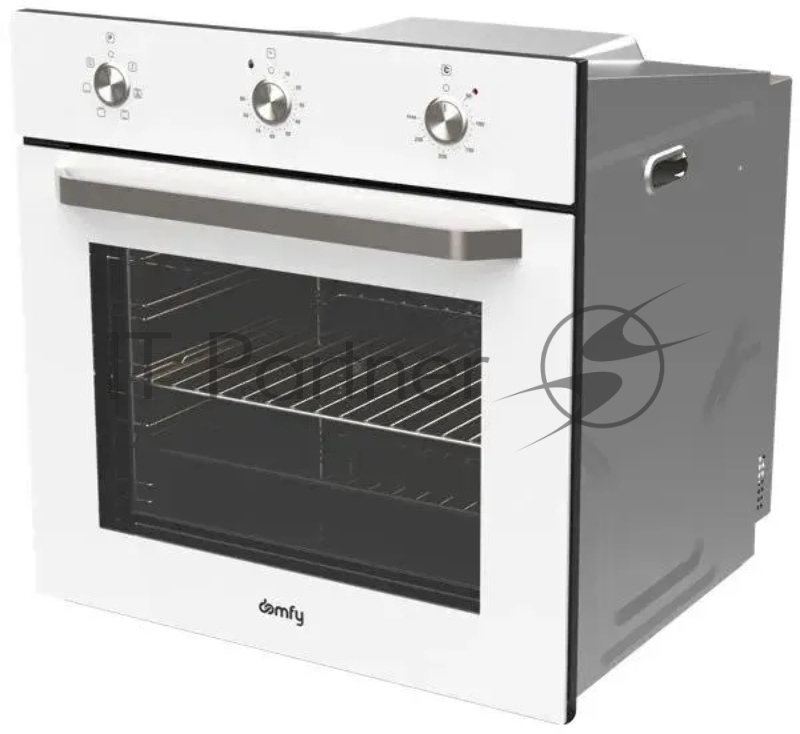 Духовой шкаф Электрический Domfy DM6632EO WG белый стекло