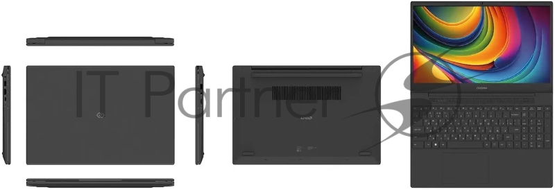 Ноутбук Digma EVE A5820 Ryzen 3 3200U 8Gb SSD256Gb AMD Radeon 15.6 IPS FHD (1920x1080) Windows 11 Professional black WiFi BT Cam 4500mAh (DN15R3-8CXW02)