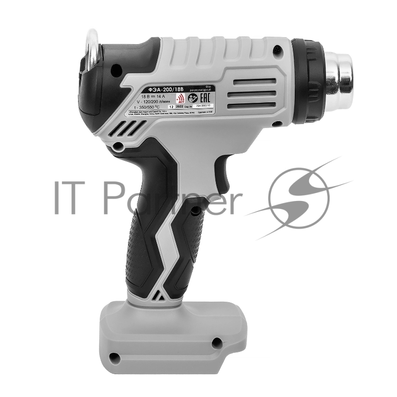 Технический фен Интерскол ФЭА-200/18В 320Вт темп.350-550С (764.0.0.70)