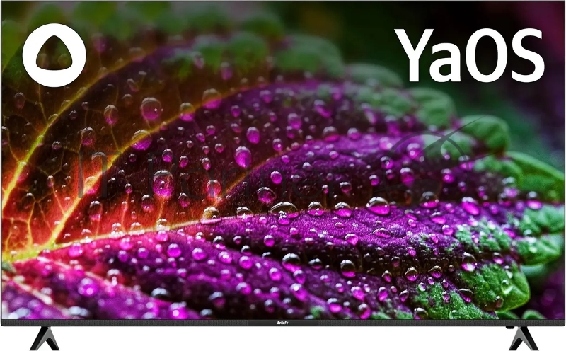 Телевизор LED BBK 65 65LEX-8292/UTS2C (B) Яндекс.ТВ черный 4K Ultra HD 60Hz DVB-T DVB-T2 DVB-C DVB-S2 USB WiFi Smart TV