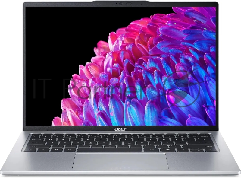 Ноутбук Acer Swift Go 14 SFG14-73-70EH Core Ultra 7 155H 16Gb SSD1Tb Intel Arc 14 OLED 2.8K (2880x1800) Windows 11 Home silver WiFi BT Cam (NX.KSGCD.002)