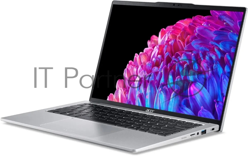 Ноутбук Acer Swift Go 14 SFG14-73-70EH Core Ultra 7 155H 16Gb SSD1Tb Intel Arc 14 OLED 2.8K (2880x1800) Windows 11 Home silver WiFi BT Cam (NX.KSGCD.002)