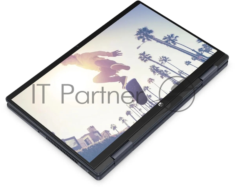 Ноутбук HP Pavilion x360 14-ek1028ci Core i3 1315U 8Gb SSD512Gb Intel UHD Graphics 14 IPS Touch FHD (1920x1080) Free DOS blue WiFi BT Cam (A02N0EA)