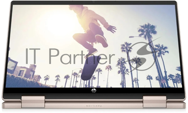 Ноутбук HP Pavilion x360 14-ek2003ci Core 5 120U 16Gb SSD512Gb Intel Graphics 14 IPS Touch FHD (1920x1080) Free DOS pink WiFi BT Cam (A1AA0EA)