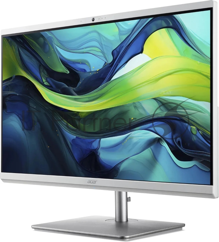 Моноблок Acer Aspire C27-195ES 27 Full HD Core Ultra 5 125U (1.3) 16Gb SSD512Gb Graphics CR Eshell GbitEth WiFi BT 65W клавиатура мышь Cam серебристый 2560x1440