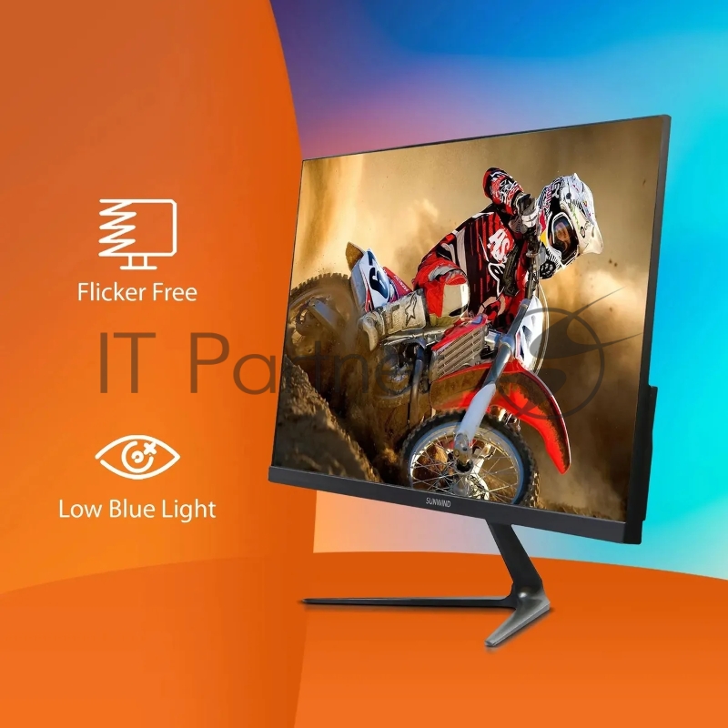 Монитор 21.5 SunWind SM-22FV222 VA 1920x1080 100Hz5ms HDMI 250cd 178гр/178гр FreeSync VGA HDMI