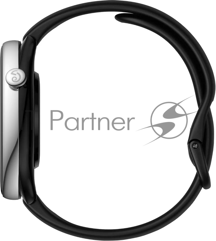 Смарт-часы Amazfit GTR Mini A2174 42.83мм 1.28 AMOLED корп.черный рем.черный разм.брасл.:150-200мм (1746166)