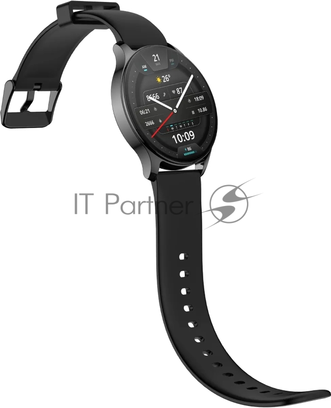 Смарт-часы Amazfit Pop 3R A2319 1.43 AMOLED корп.черный рем.черный (1746284)