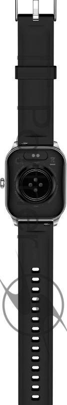 Смарт-часы Amazfit Pop 3S A2318 1.96 AMOLED корп.серебристый рем.черный (1746287)