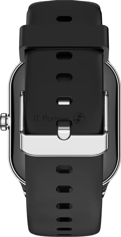 Смарт-часы Amazfit Pop 3S A2318 1.96 AMOLED корп.серебристый рем.черный (1746287)