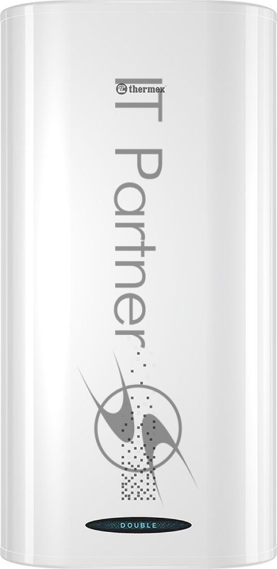 Водонагреватель Thermex Double 80 2.5кВт 80л электрический настенный/белый