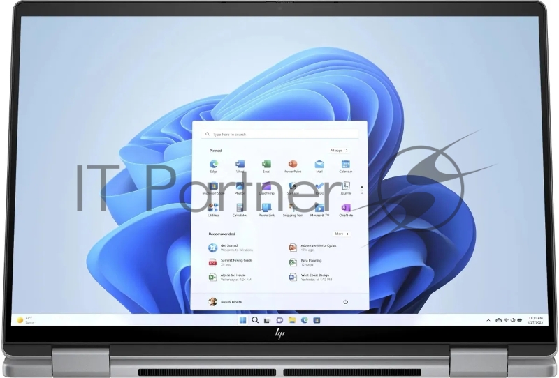 Ноутбук HP Envy x360 14-fc0006ci Core Ultra 7 155U 16Gb SSD512Gb Intel Graphics 14 OLED Touch 2.8K (2880x1800) Windows 11 Home silver WiFi BT Cam (A1AB0EA)