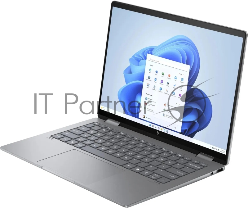 Ноутбук HP Envy x360 14-fc0006ci Core Ultra 7 155U 16Gb SSD512Gb Intel Graphics 14 OLED Touch 2.8K (2880x1800) Windows 11 Home silver WiFi BT Cam (A1AB0EA)