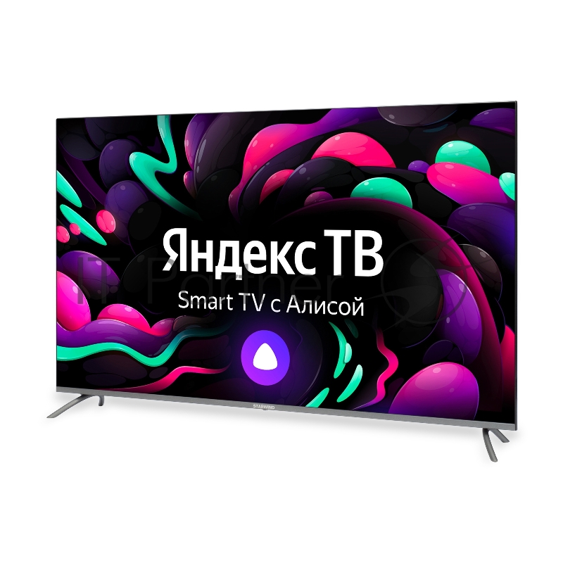 Телевизор STARWIND 58 SW-LED58UG401 черный LED 4k UHD 60Hz ЯндексТВ