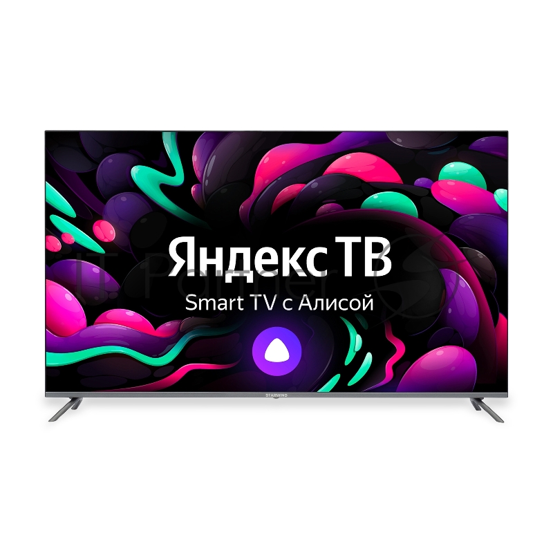 Телевизор STARWIND 58 SW-LED58UG401 черный LED 4k UHD 60Hz ЯндексТВ