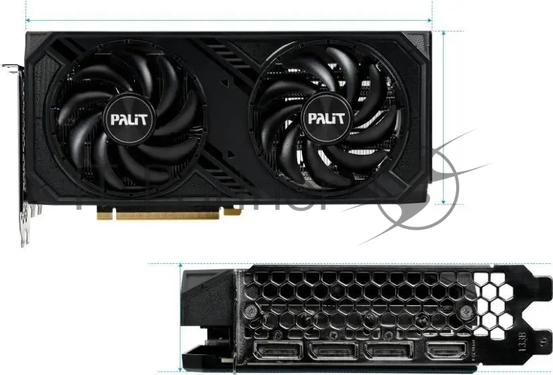 Видеокарта Palit RTX4060TI 8GB PA-RTX4060TI DUAL 8GB V1