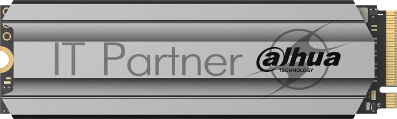 Накопитель Dahua SSD C900 Plus 1TB M.2 2280 PCIe3x4 3D NAND, 7mm, R/W up to 3400MB/s/3000MB/s, IOPS(R4K) 151K/90K, TBW 512TB, heatsink, 3y wty