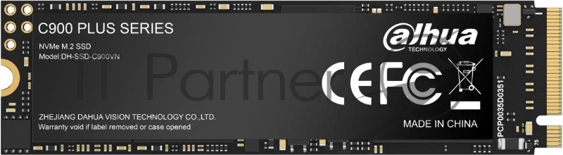 Накопитель Dahua SSD C900 Plus-B 2TB M.2 2280 PCIe3x4 3D NAND, 7mm, R/W up to 3400MB/s/3000MB/s, IOPS(R4K) 544K/403K, TBW 2000TB 3y wty