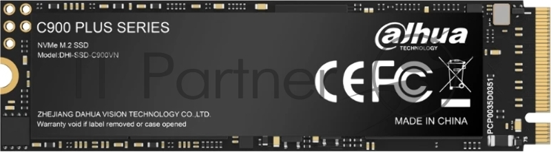 Накопитель Dahua SSD C900 Plus-B 512GB M.2 2280 PCIe3x4 3D NAND, 7mm, R/W up to 3300MB/s/2700MB/s, IOPS(R4K) 175K/113K, TBW 256TB 3y wty