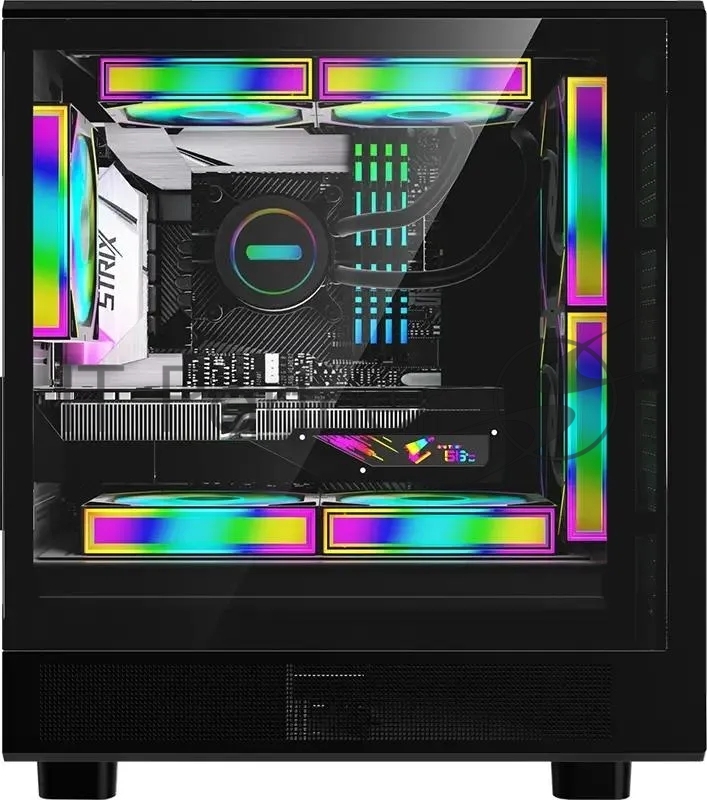 Корпус Formula Air Mesh G2 черный без БП mATX 3x120mm 2xUSB3.0 audio