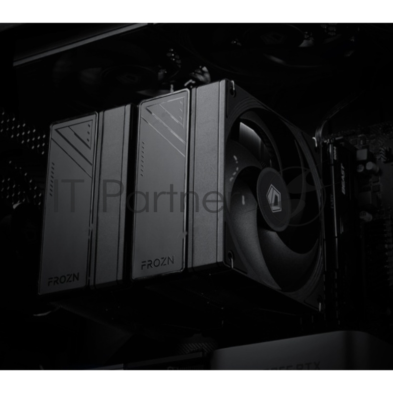 Кулер для процессора ID-COOLING FROZN A620 PRO SE LGA1700/1200/115X/AM5/AM4 (6шт/кор, TDP 260W, PWM, черный, 6 тепл.трубок + медная база, DUAL FAN 120mm) RET