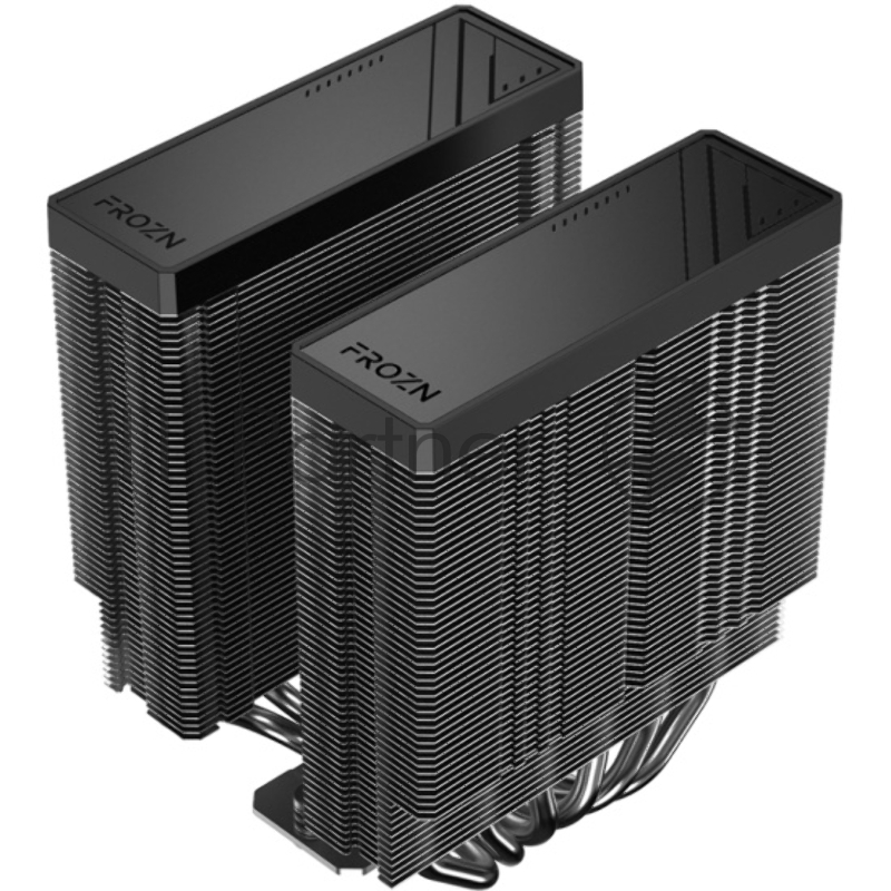 Кулер для процессора ID-COOLING FROZN A620 PRO SE LGA1700/1200/115X/AM5/AM4 (6шт/кор, TDP 260W, PWM, черный, 6 тепл.трубок + медная база, DUAL FAN 120mm) RET