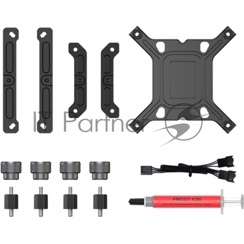 Кулер для процессора ID-COOLING FROZN A620 PRO SE LGA1700/1200/115X/AM5/AM4 (6шт/кор, TDP 260W, PWM, черный, 6 тепл.трубок + медная база, DUAL FAN 120mm) RET