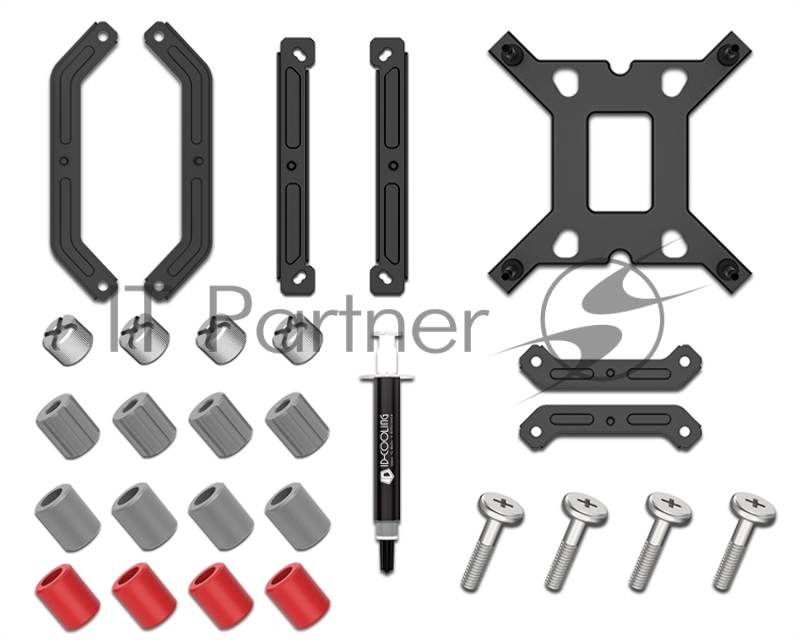 Кулер для процессора ID-COOLING IS-40-XT BLACK LGA1700/1200/115X/AM5/AM4 низкопрофильный высота 47mm (24шт/кор, TDP 100W, PWM, 4 тепл.трубки прямого контакта, FAN 92mm, черный) BOX