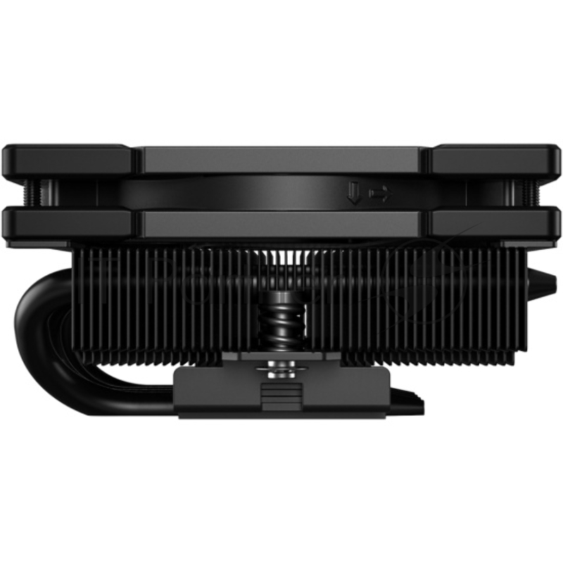 Кулер для процессора ID-COOLING IS-40-XT BLACK LGA1700/1200/115X/AM5/AM4 низкопрофильный высота 47mm (24шт/кор, TDP 100W, PWM, 4 тепл.трубки прямого контакта, FAN 92mm, черный) BOX