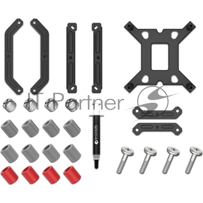 Кулер для процессора ID-COOLING IS-40-XT BLACK LGA1700/1200/115X/AM5/AM4 низкопрофильный высота 47mm (24шт/кор, TDP 100W, PWM, 4 тепл.трубки прямого контакта, FAN 92mm, черный) BOX