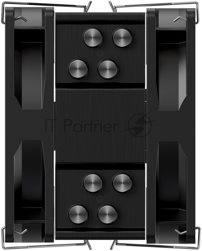 Кулер для процессора ID-COOLING SE-214-XT PLUS LGA1700/1200/115X/AM5/AM4 (16шт/кор, TDP 200W, PWM, 4 тепл.трубки прямого контакта, 2 x FAN 120mm) RET